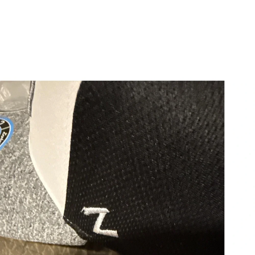 Zephyr 2025 NCAA Mens Final Four San Antonio Stretch Fit Hat Large White Black